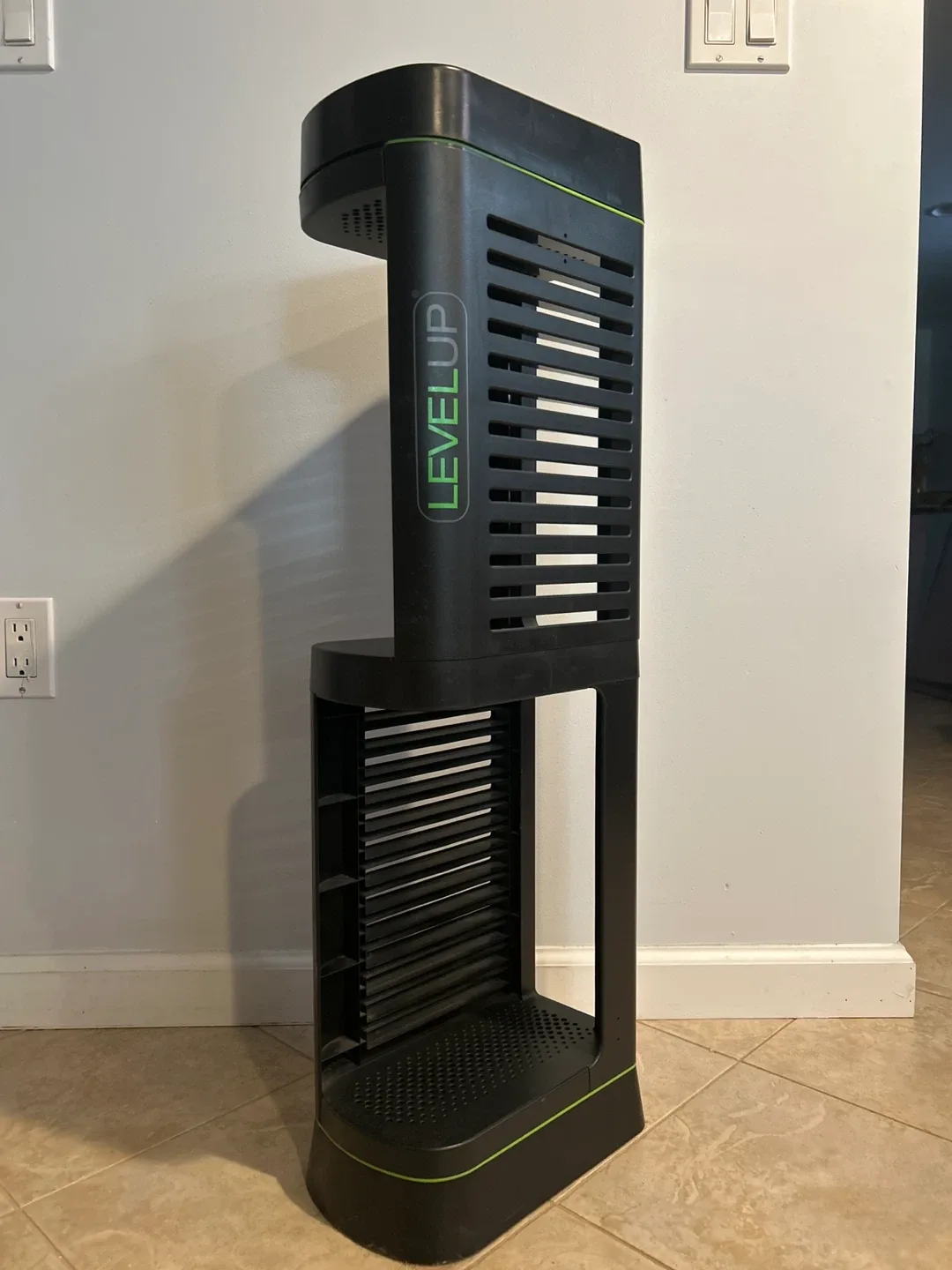 Level Up Game Storage Tower - Black