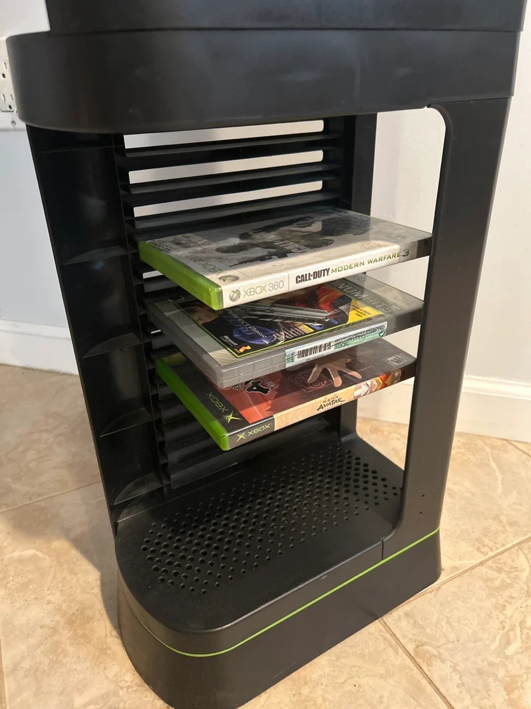 Level Up Game Storage Tower - Black image indicator(5)