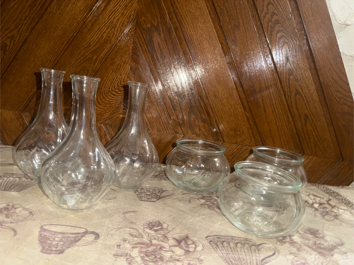 Glass Bud Vases & Small Bowls - Set of 6 - photo 2