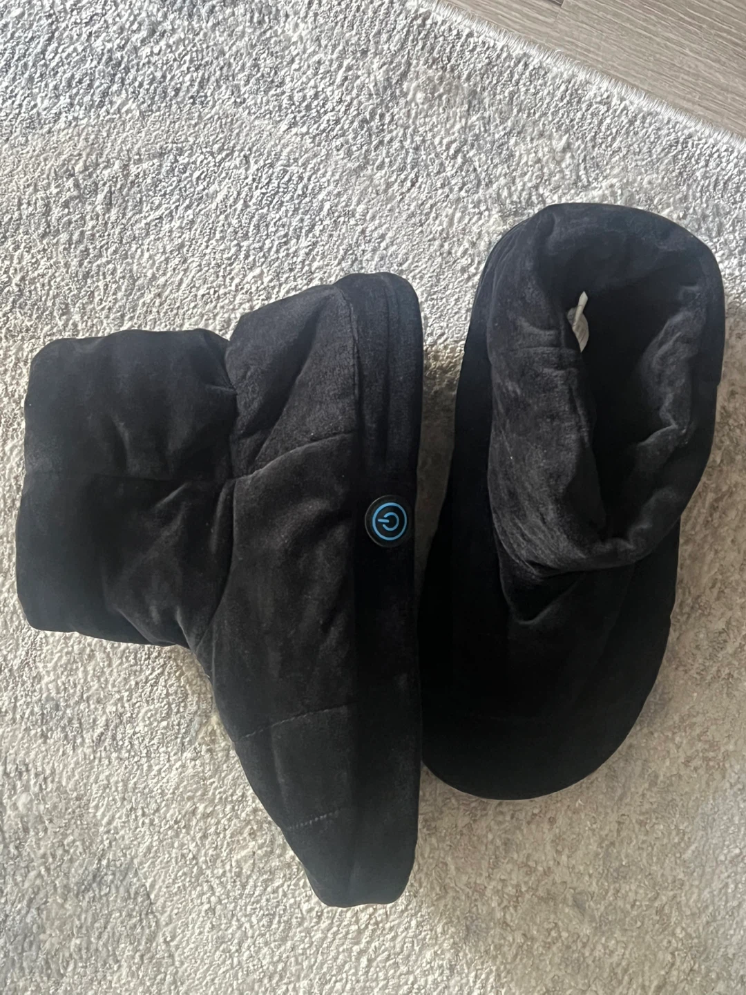 Heating Pad Booties - Black