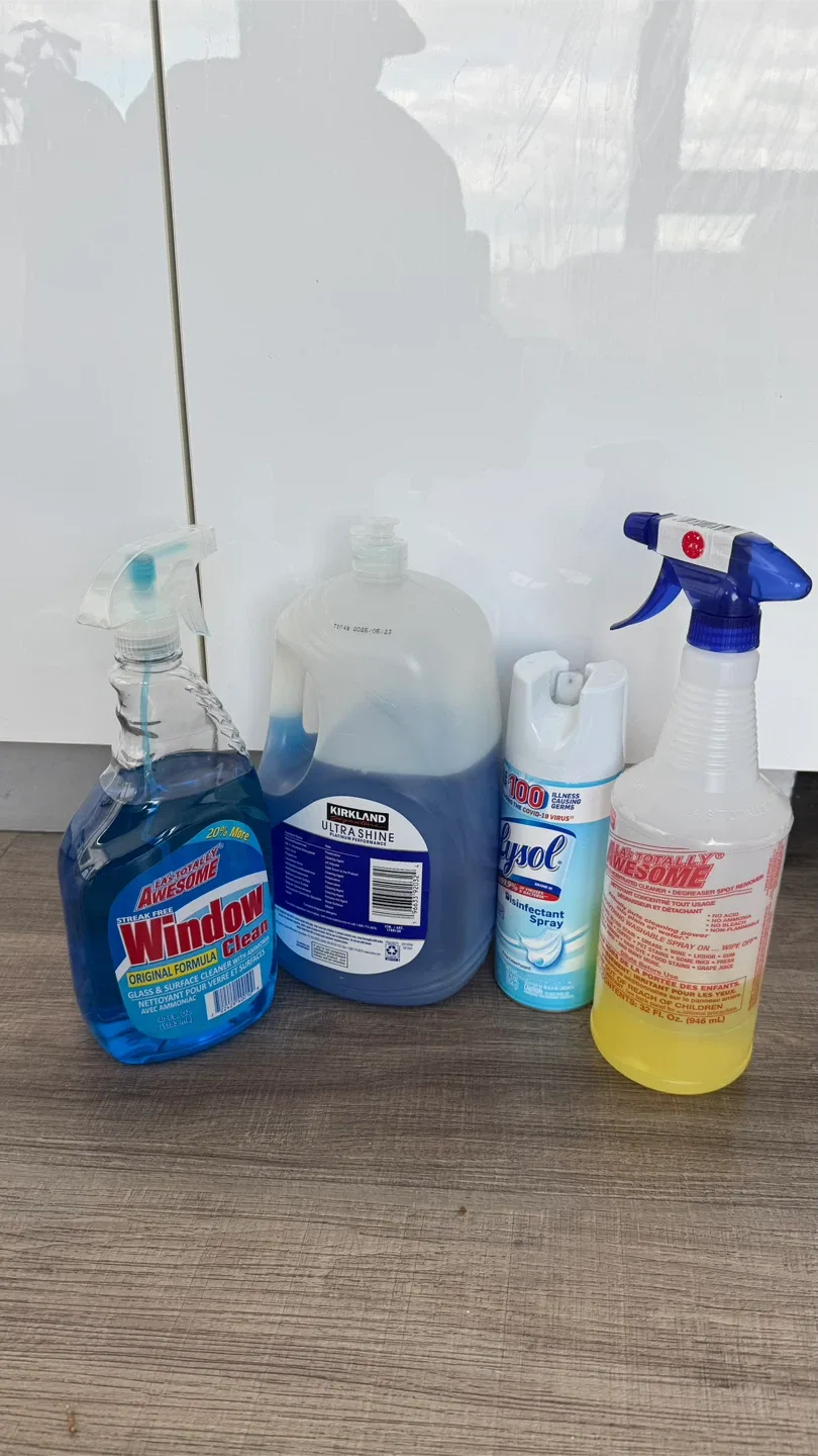 Cleaning Supplies: Awesome, Kirkland, Lysol image indicator(2)