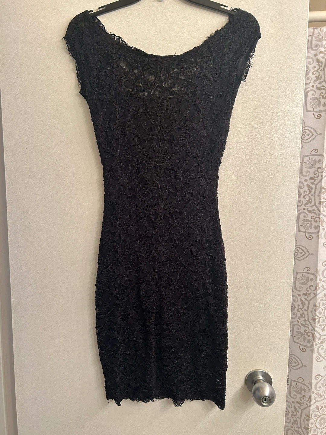 Jump Apparel Black Lace Dress - Size 3/4