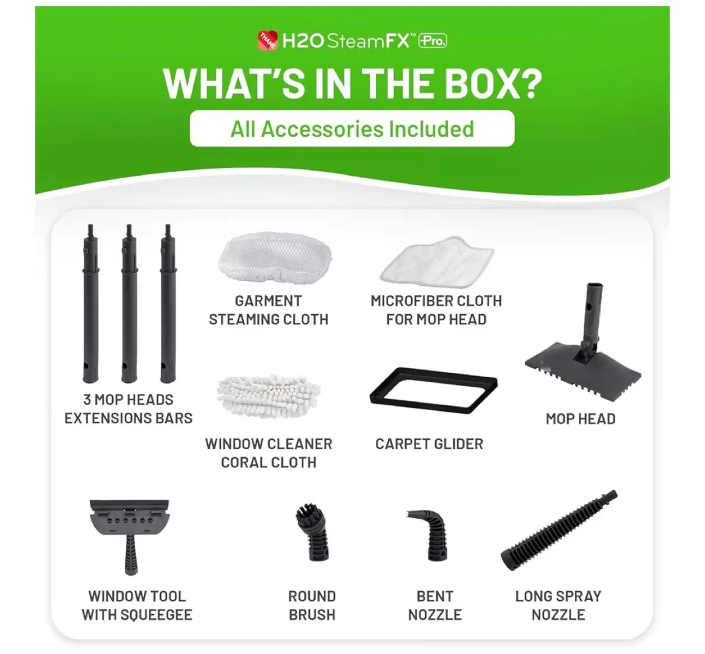 H2O SteamFX Pro Multi-Purpose Steam Cleaner image indicator(5)