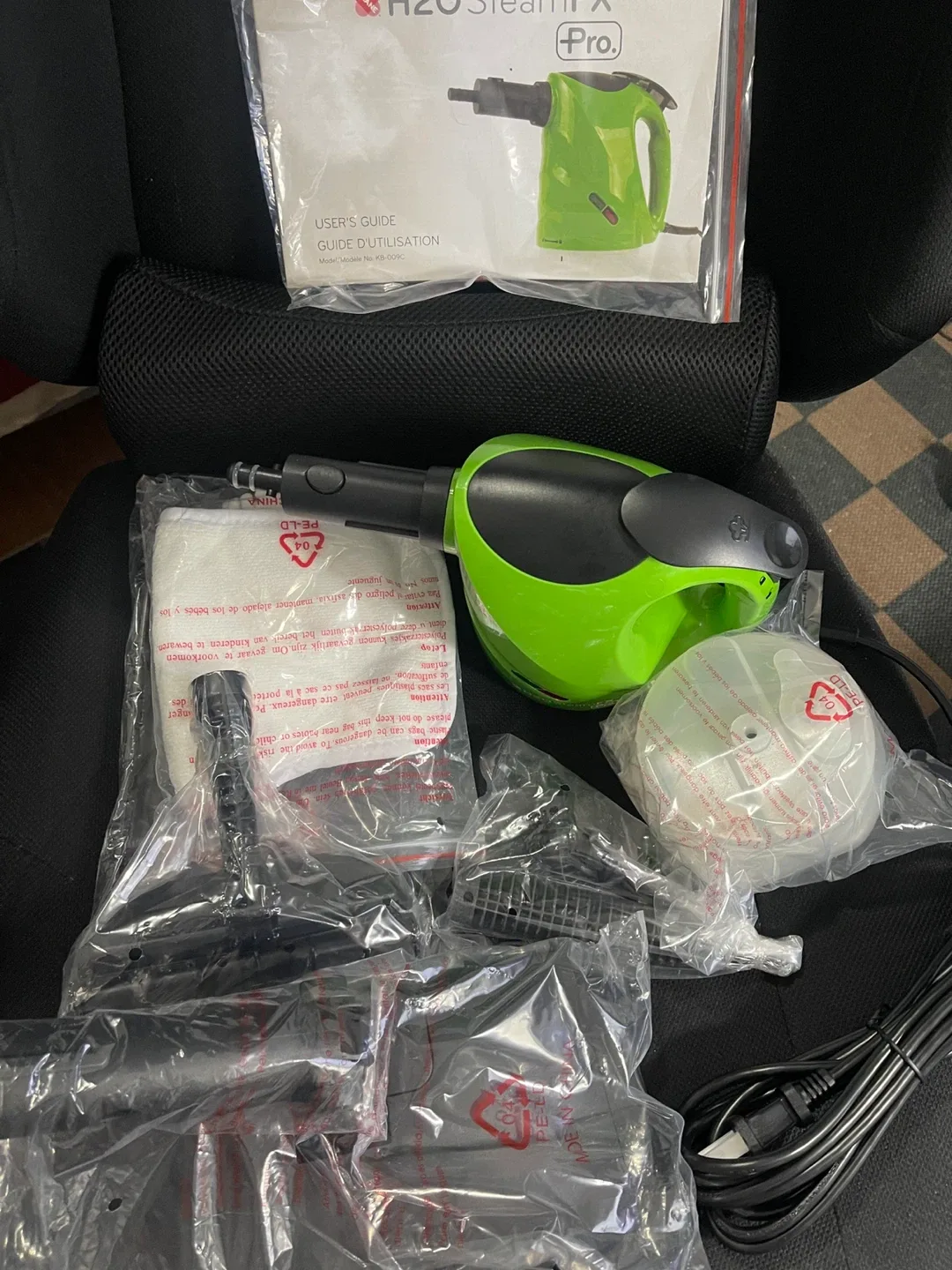 H2O SteamFX Pro Multi-Purpose Steam Cleaner image indicator(8)