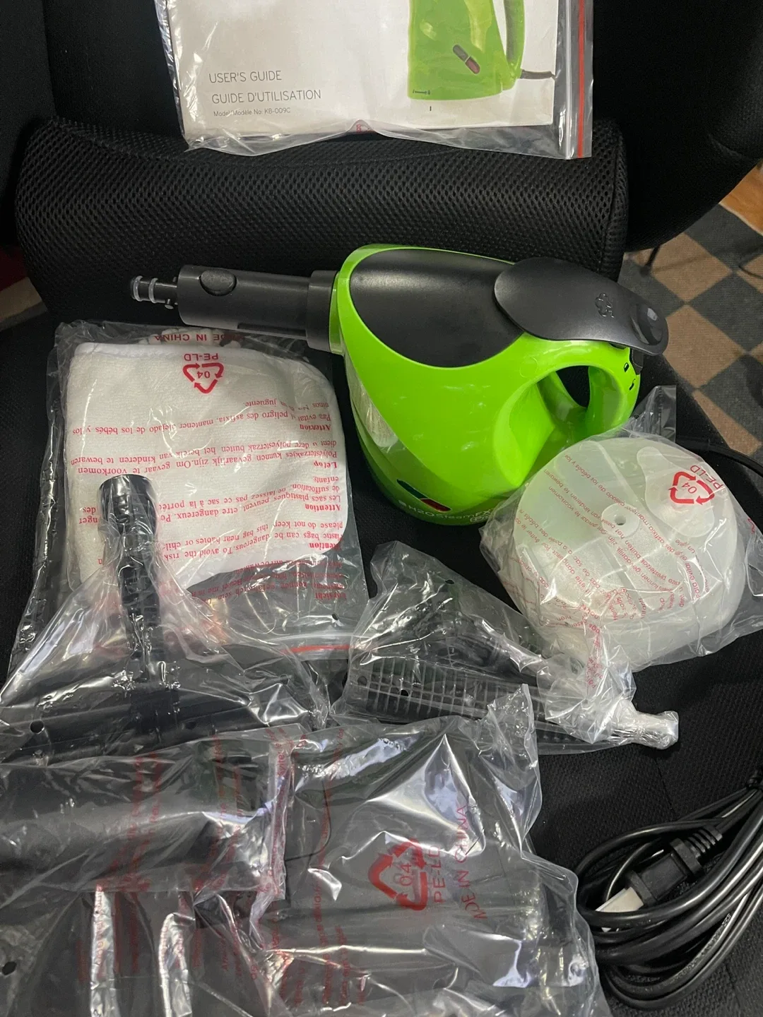 H2O SteamFX Pro Multi-Purpose Steam Cleaner image indicator(9)