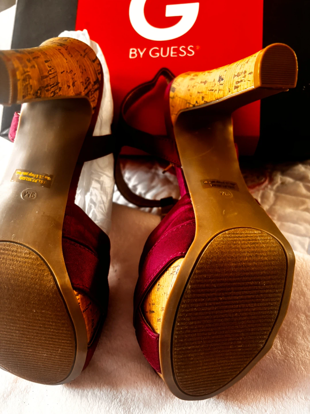 Guess purple  Heels - Size 9M - photo 4