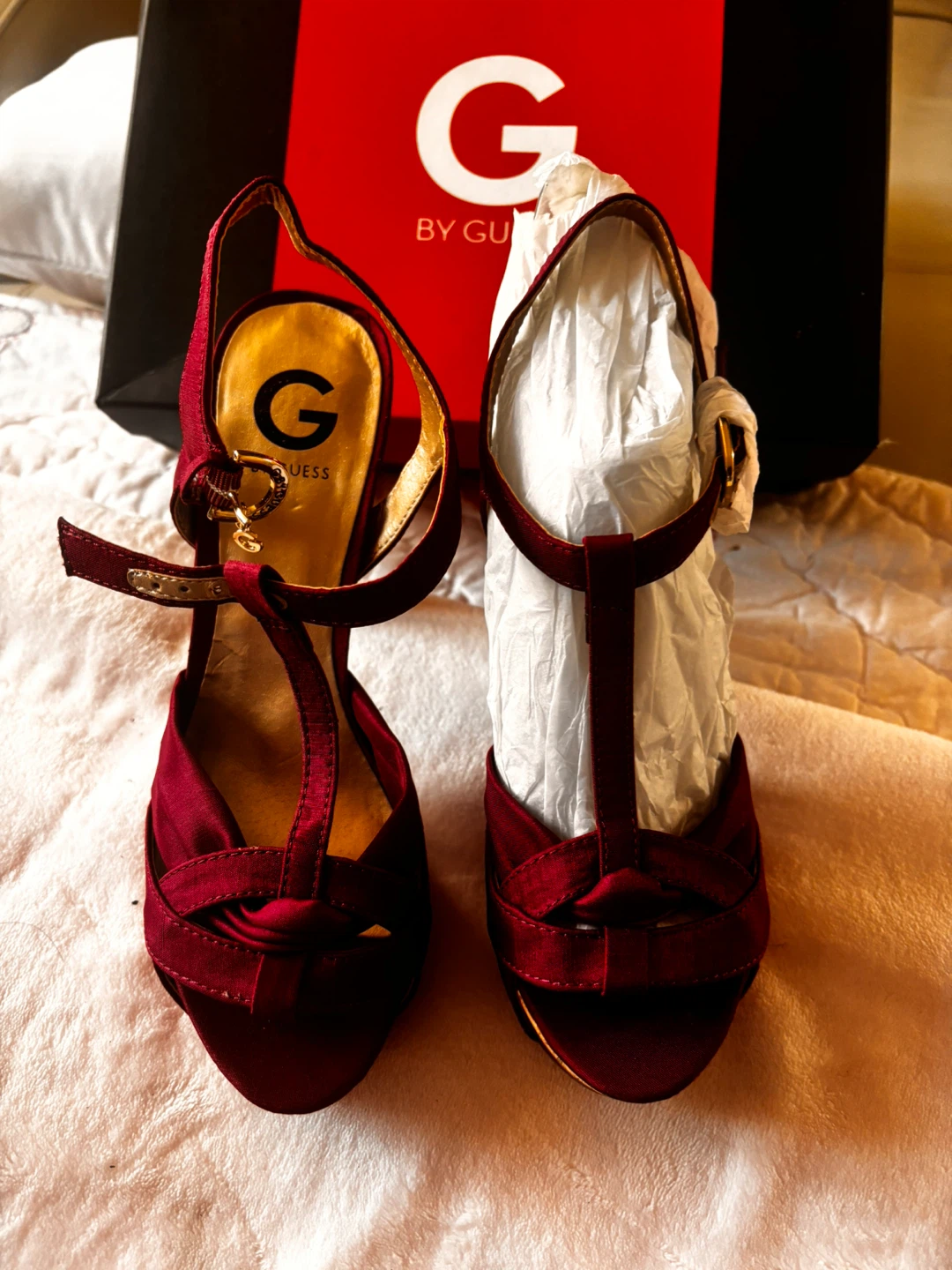 Guess purple  Heels - Size 9M