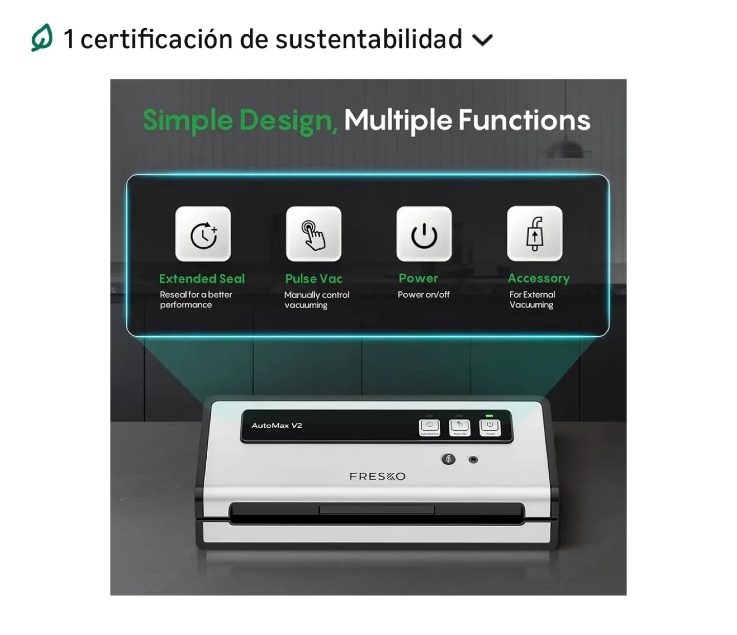 Mesliese Vacuum Sealer 9 Piece Bundle image indicator(2)