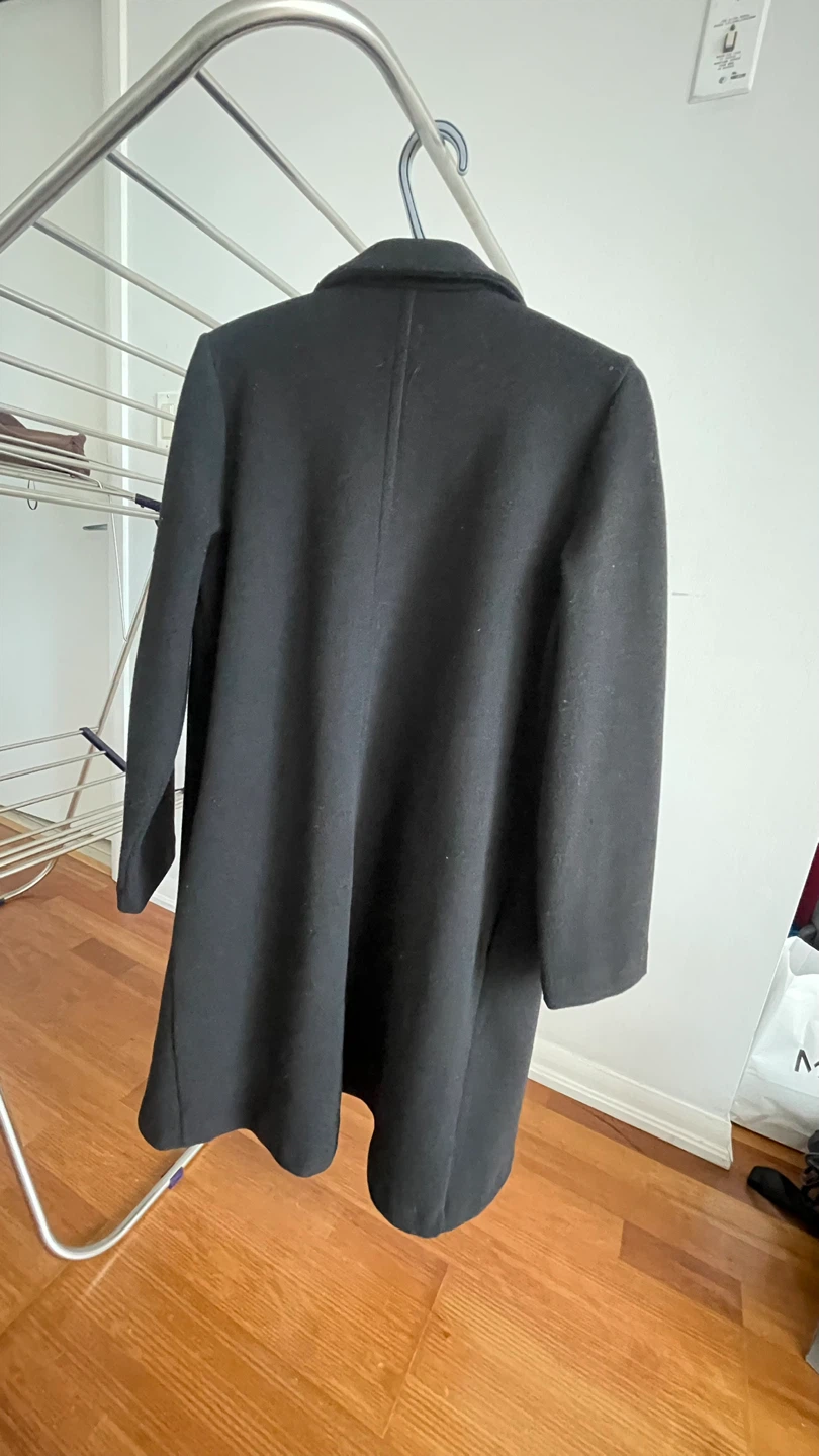 Zara Black Coat - Size M - photo 3