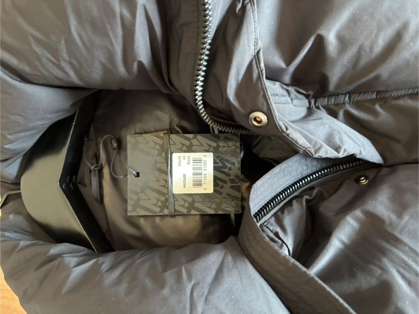 Mackage Davis Black Down Puffer Jacket image indicator(2)