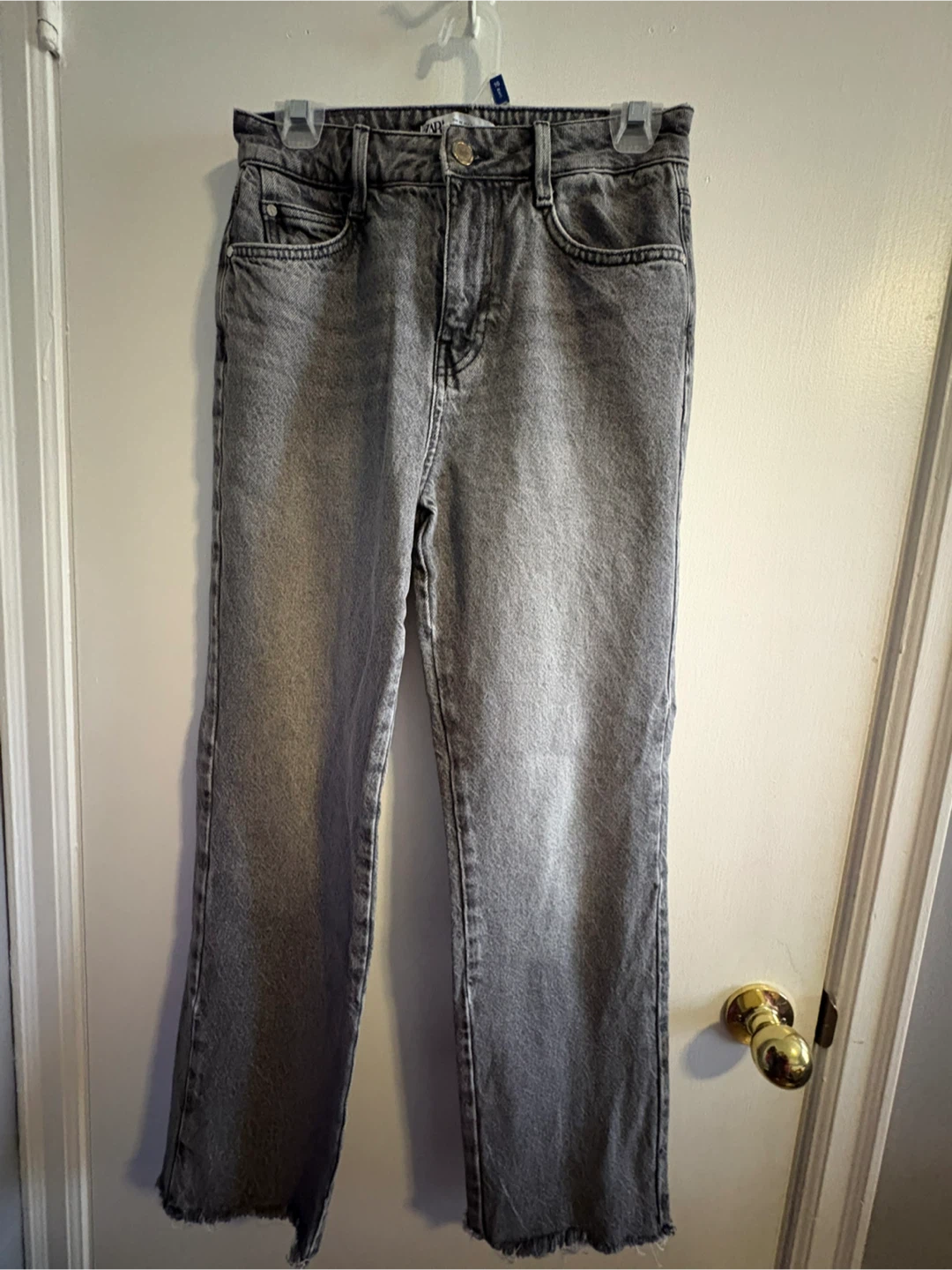 Zara Gray Denim Jeans, Women’s size 36/4