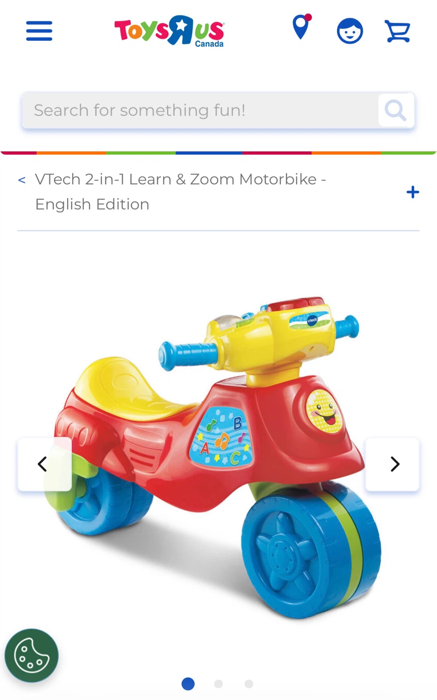 VTech 2-in-1 Learn & Zoom Motorbike - photo 4