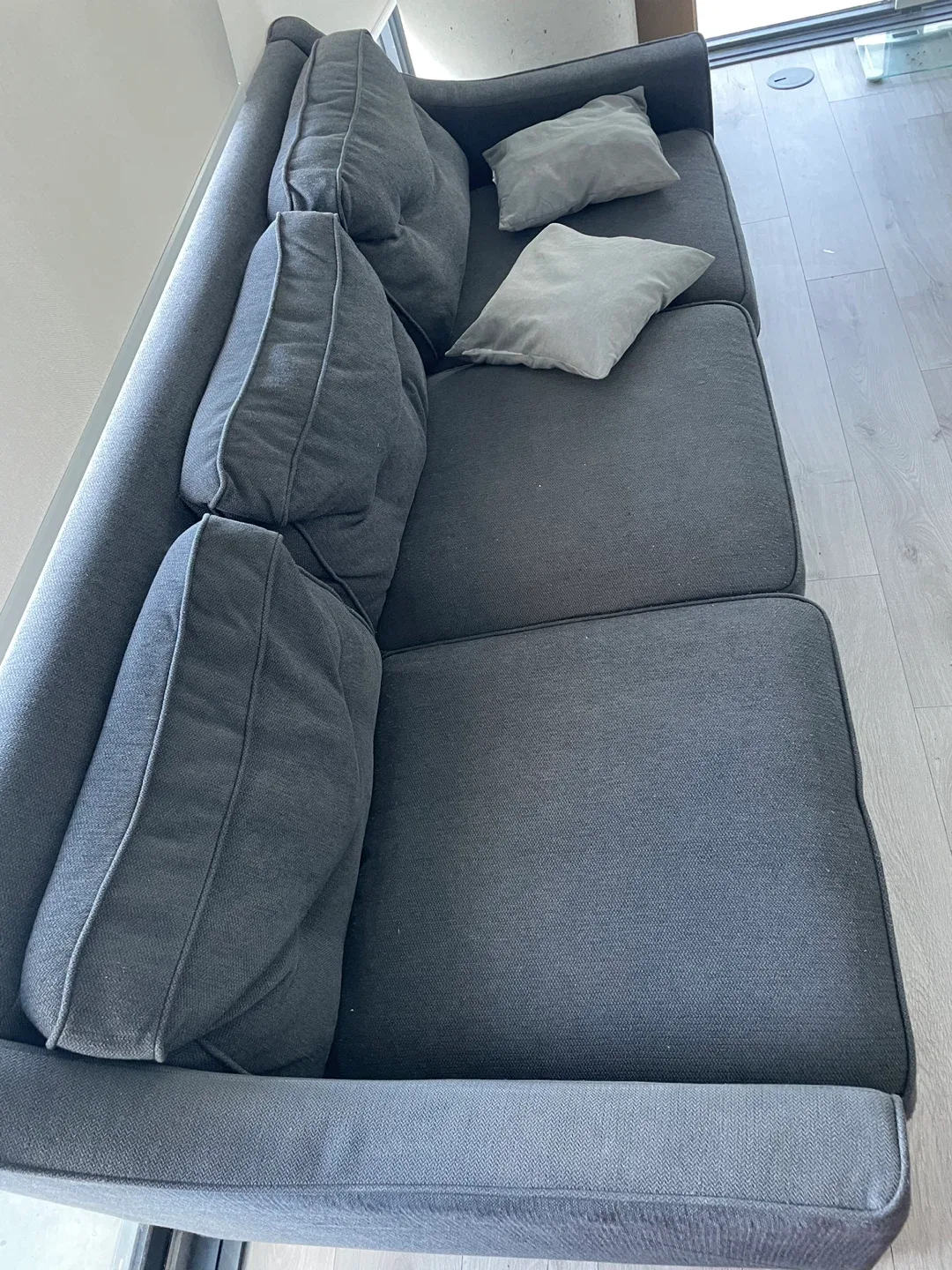 Grey 3-Seater Sofa