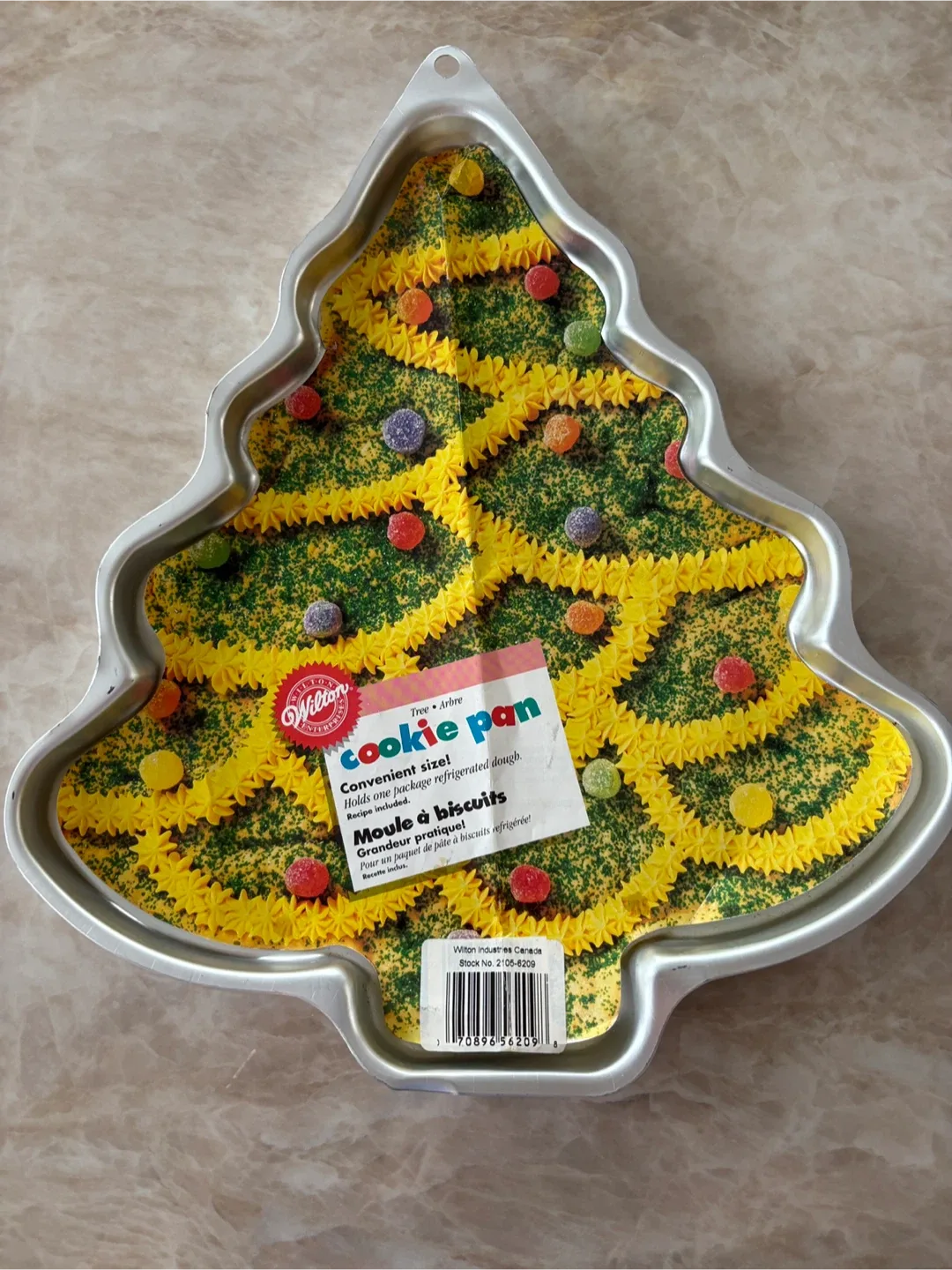 XL Wilton Christmas Tree Cookie Pan thumbnail