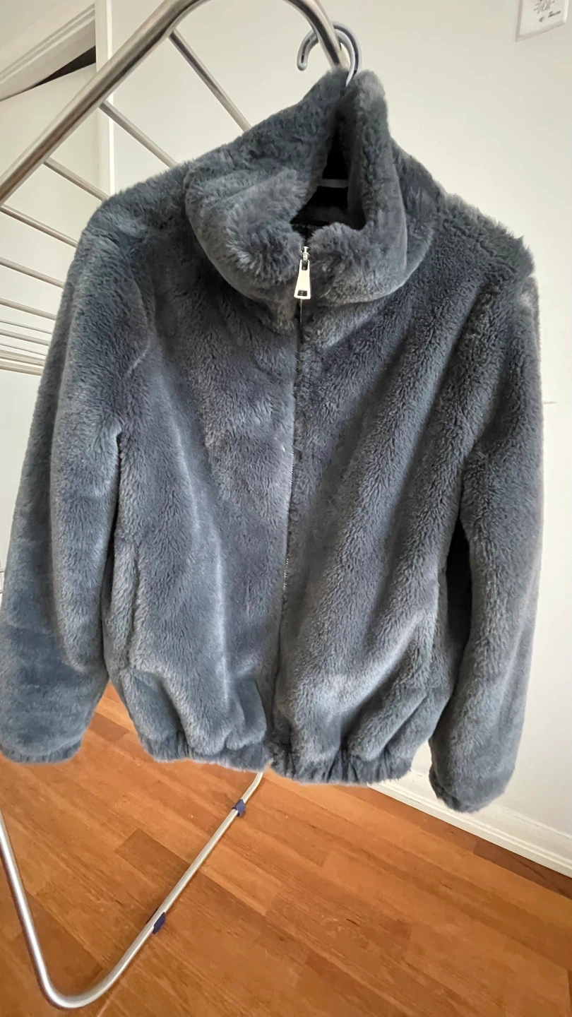 Saks Fifth Avenue Faux Fur Jacket - Size S