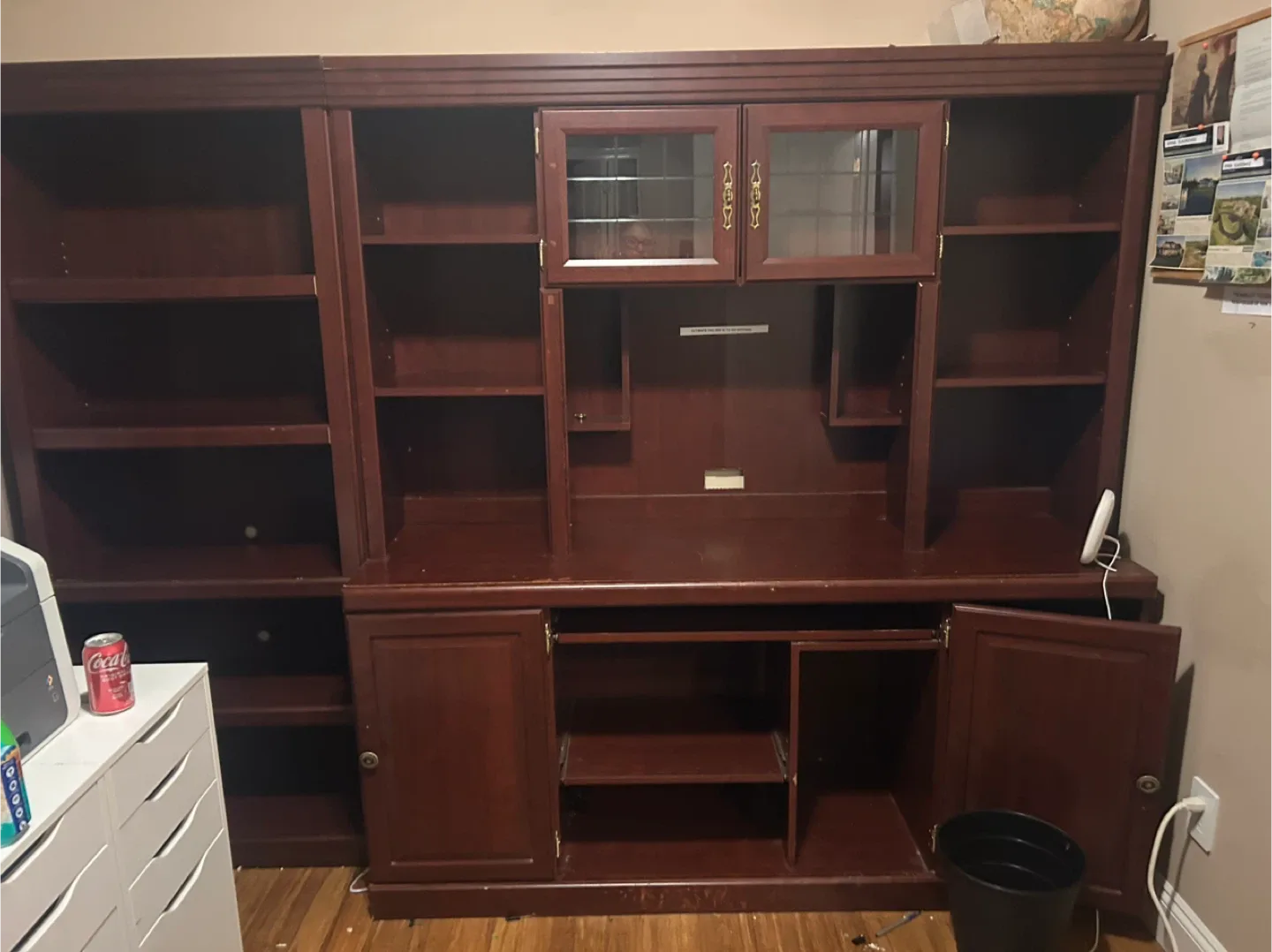 Large Wooden Wall Unit image indicator(4)