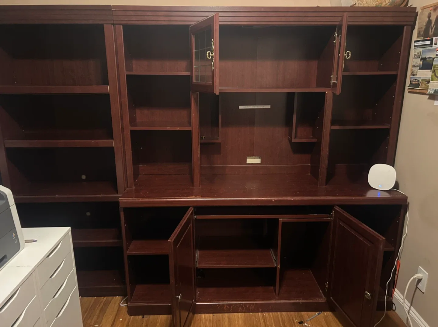 Large Wooden Wall Unit image indicator(2)