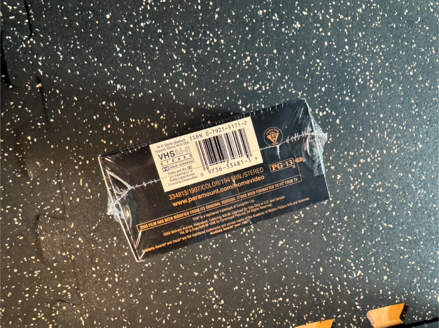 Titanic VHS Tape - Still Sealed! - photo 2