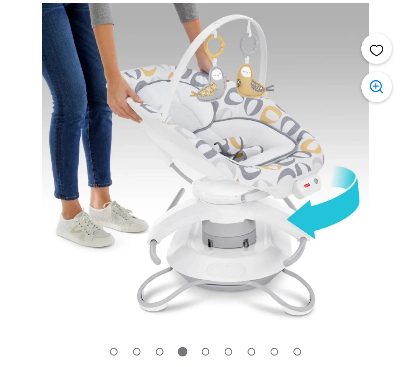 Fisher-Price 2-in-1 Soothe 'n Play Glider image indicator(2)