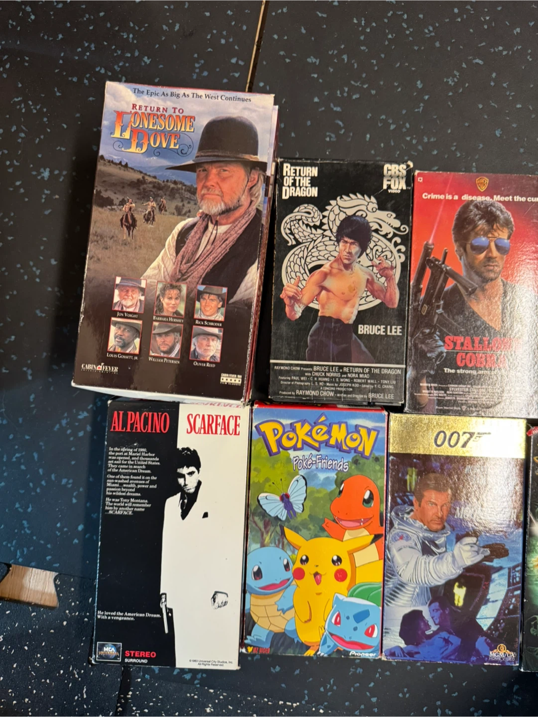 VHS Tapes: Scarface, Pokemon, James Bond, Harry Potter & More! - photo 2