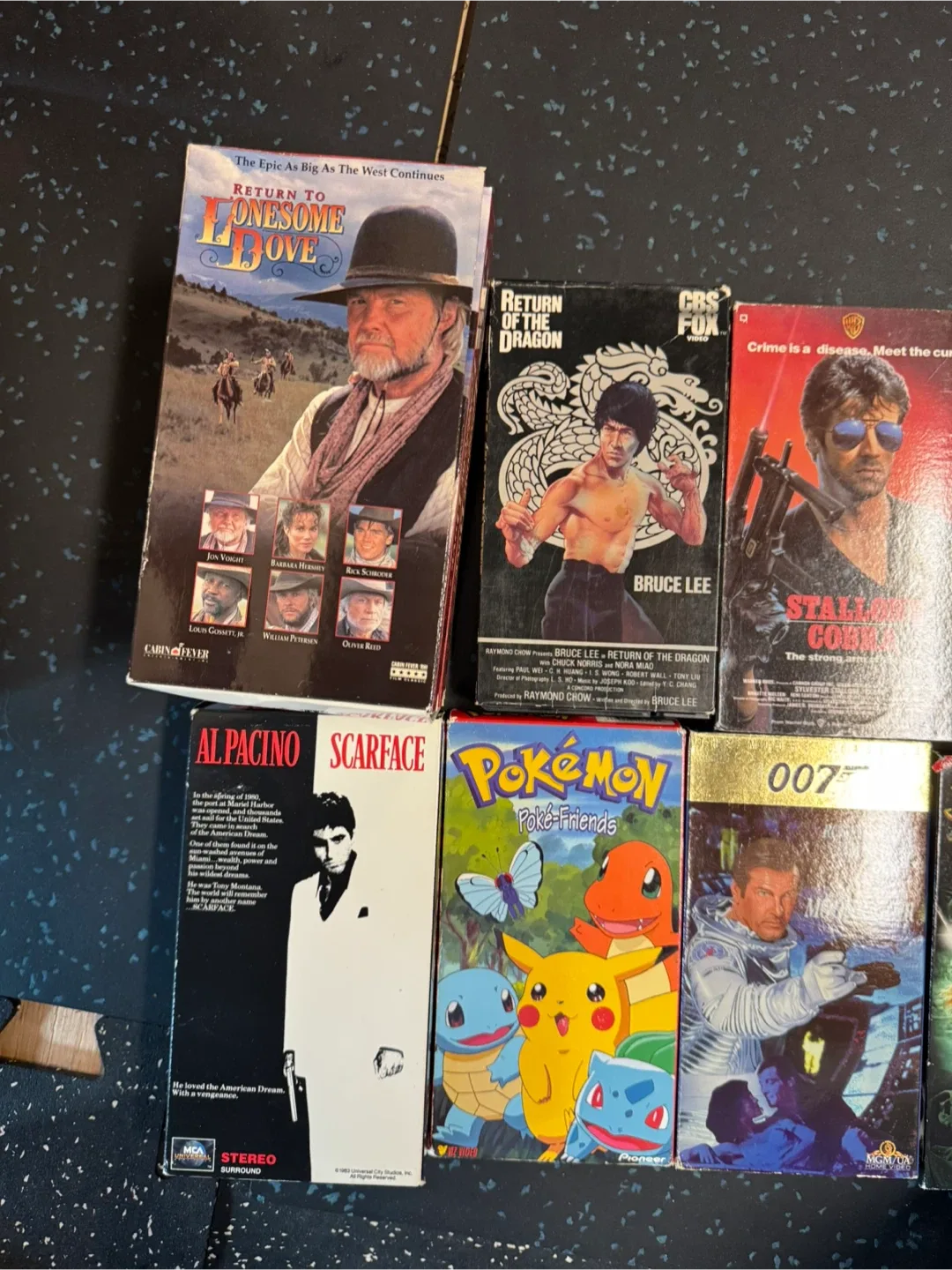VHS Tapes: Scarface, Pokemon, James Bond, Harry Potter & More! image indicator(2)