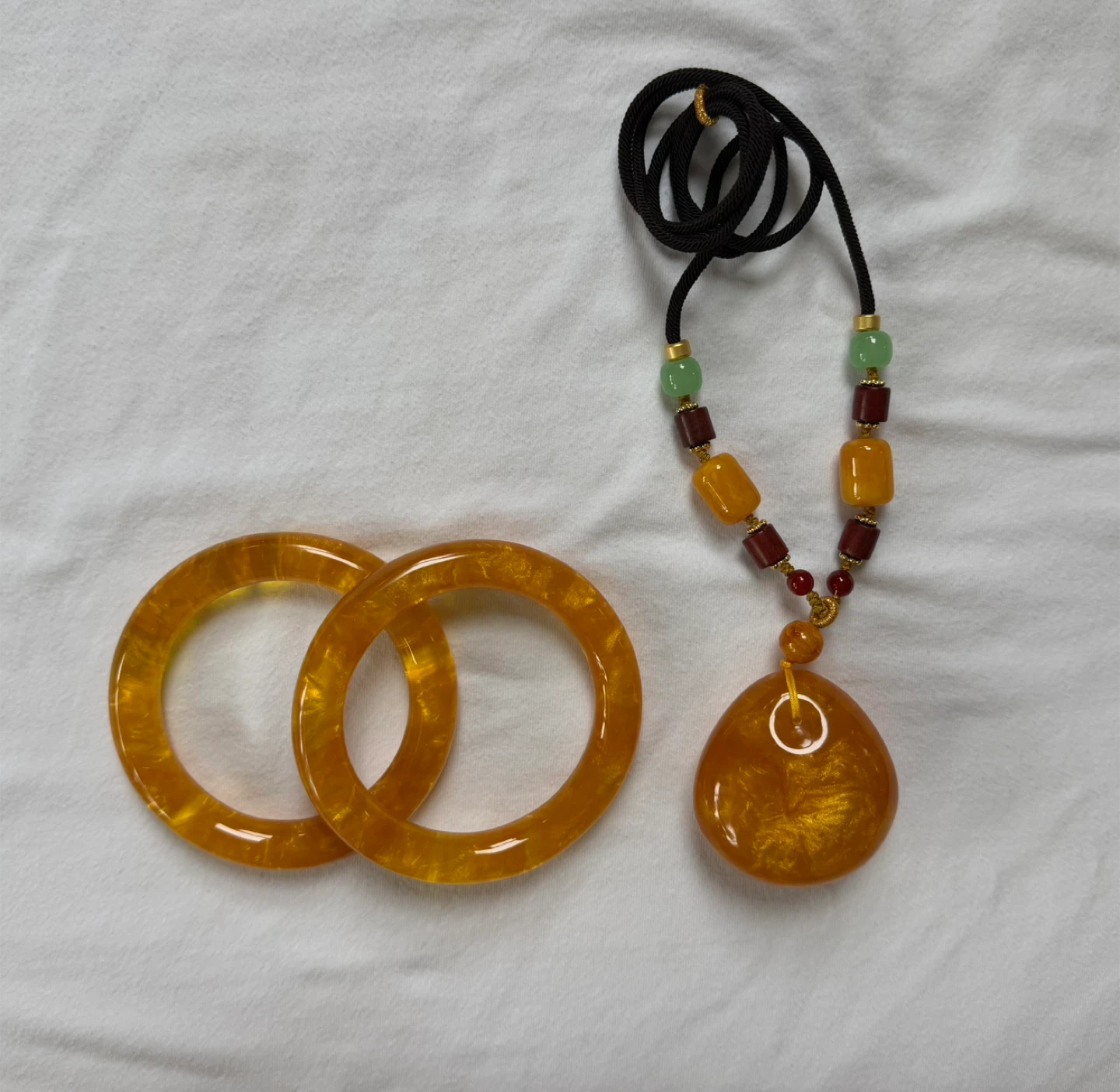 Authentic vintage Bakelite bracelet - photo 5