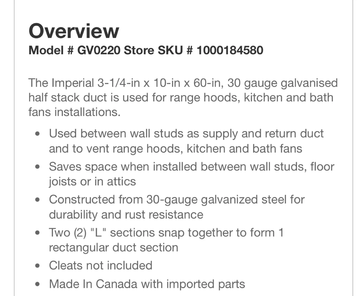 Half stack duct image indicator(5)