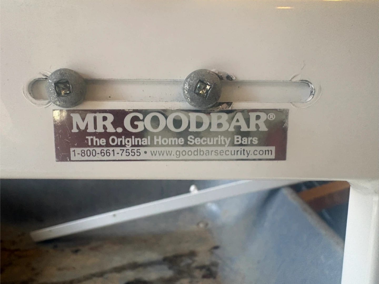 Mr.Goodbar 2x Adjustable Window guard/gate