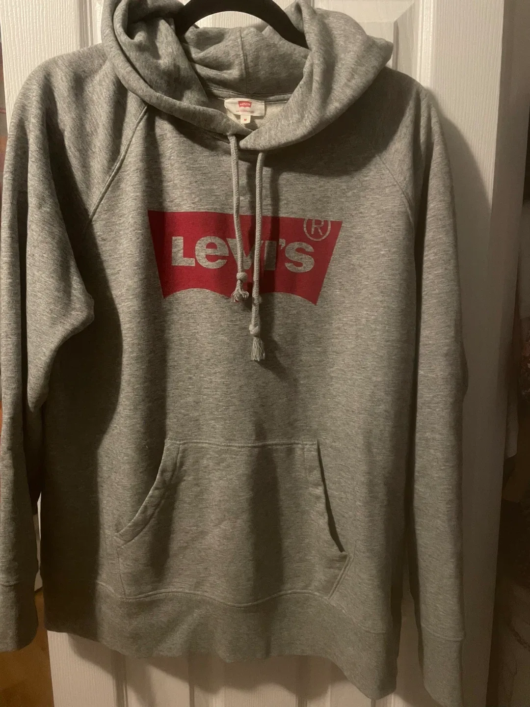 Levi's Grey Hoodie - Size Medium