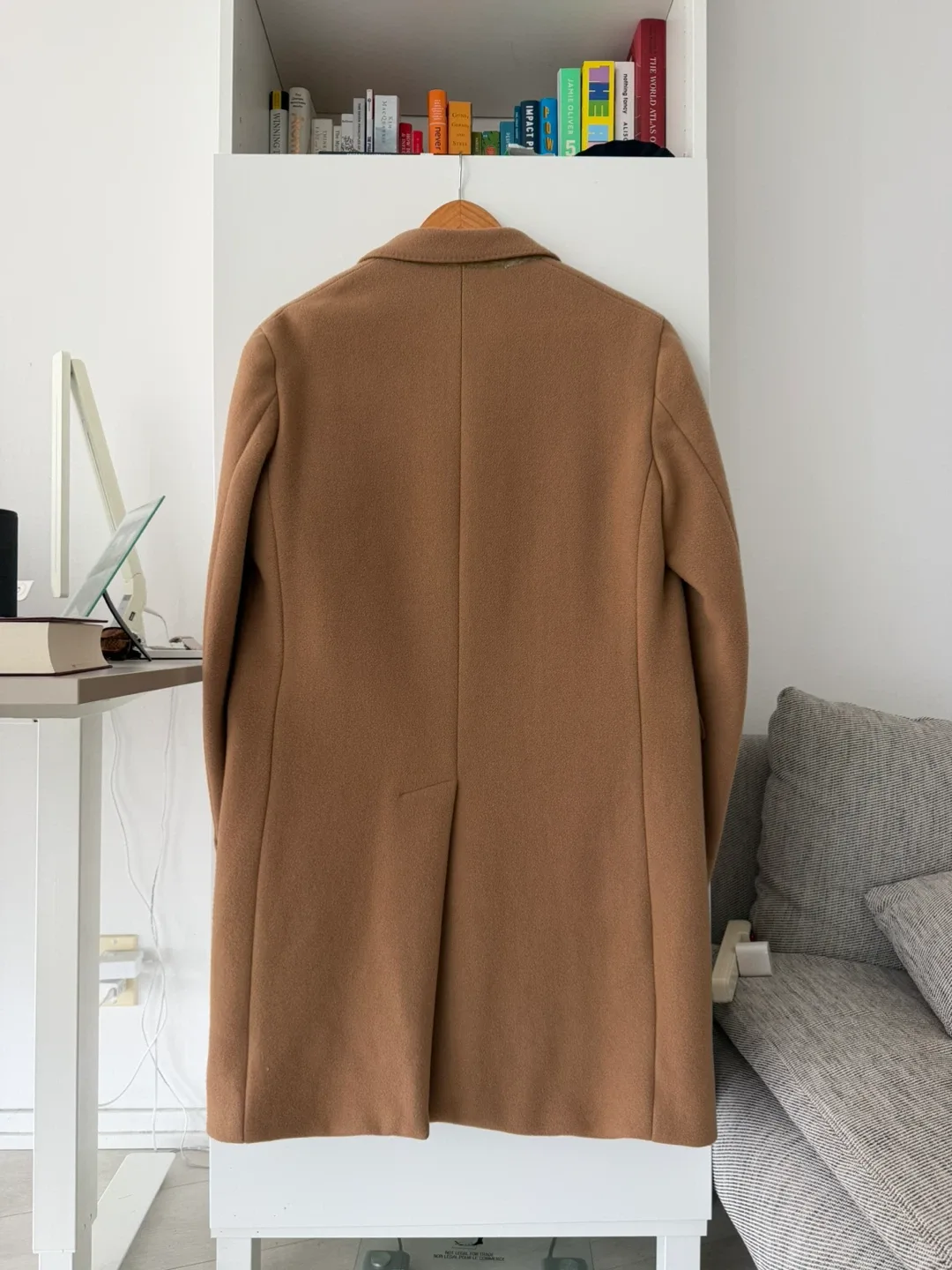Polo Ralph Lauren Camel Wool Coat - Size 40R image indicator(2)