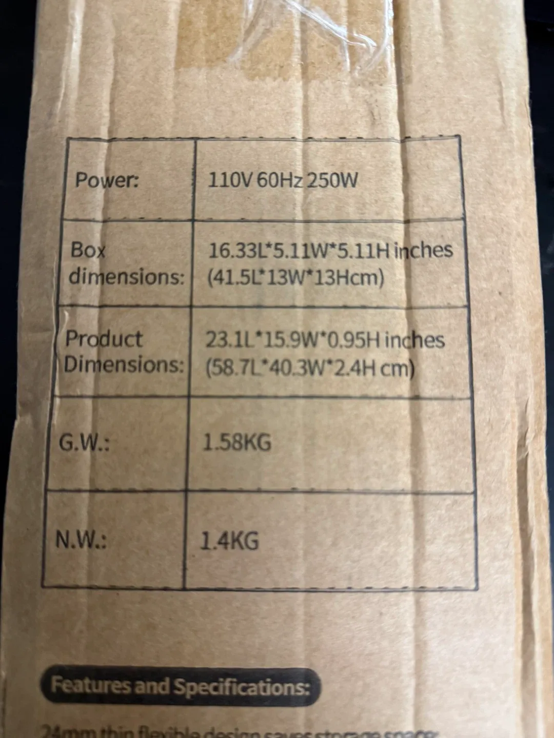 HOMEASY Food Warming Mat - Brown image indicator(5)