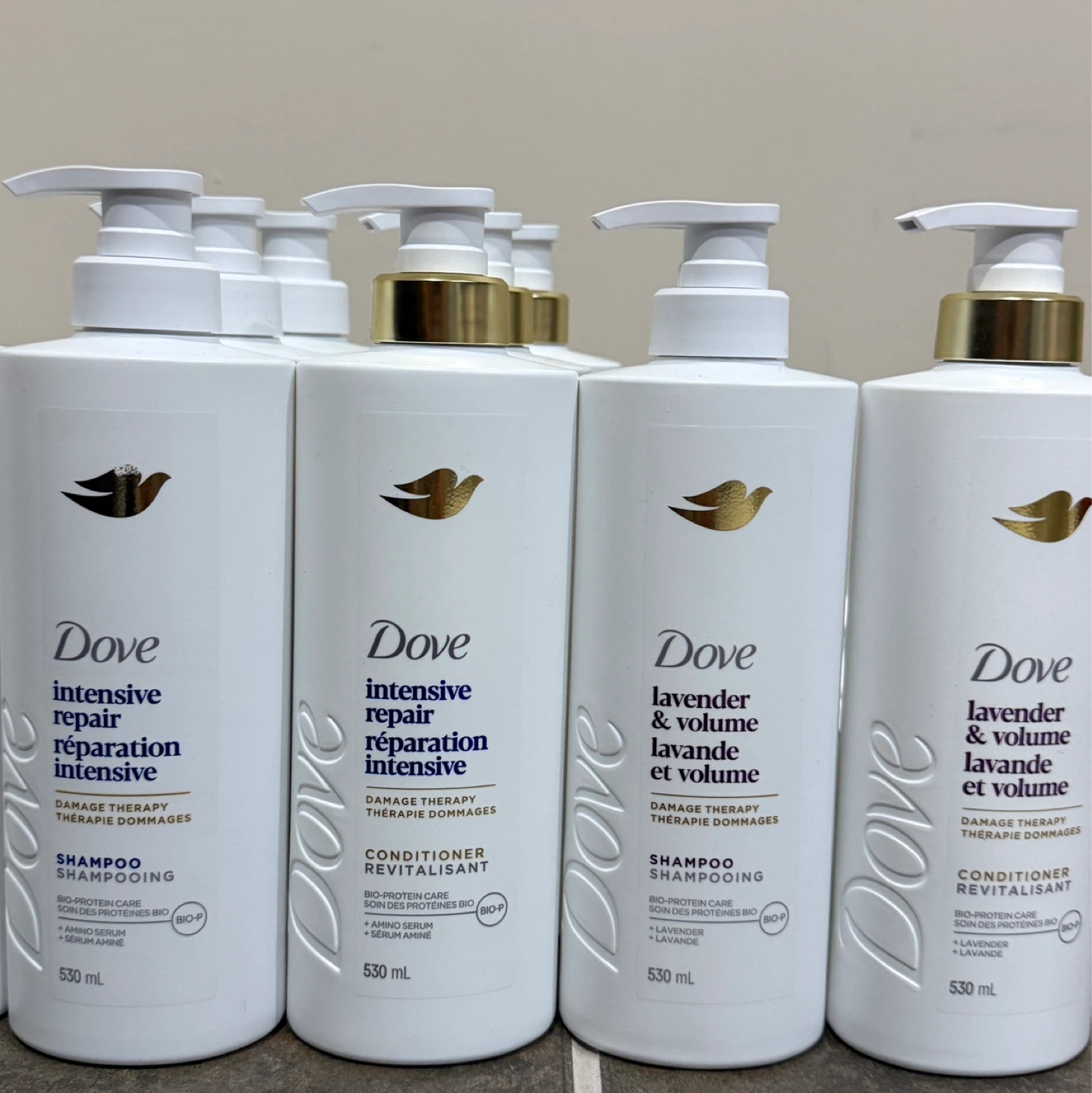 2 for $10 Dove Shampoo & Conditioner - 530 mL