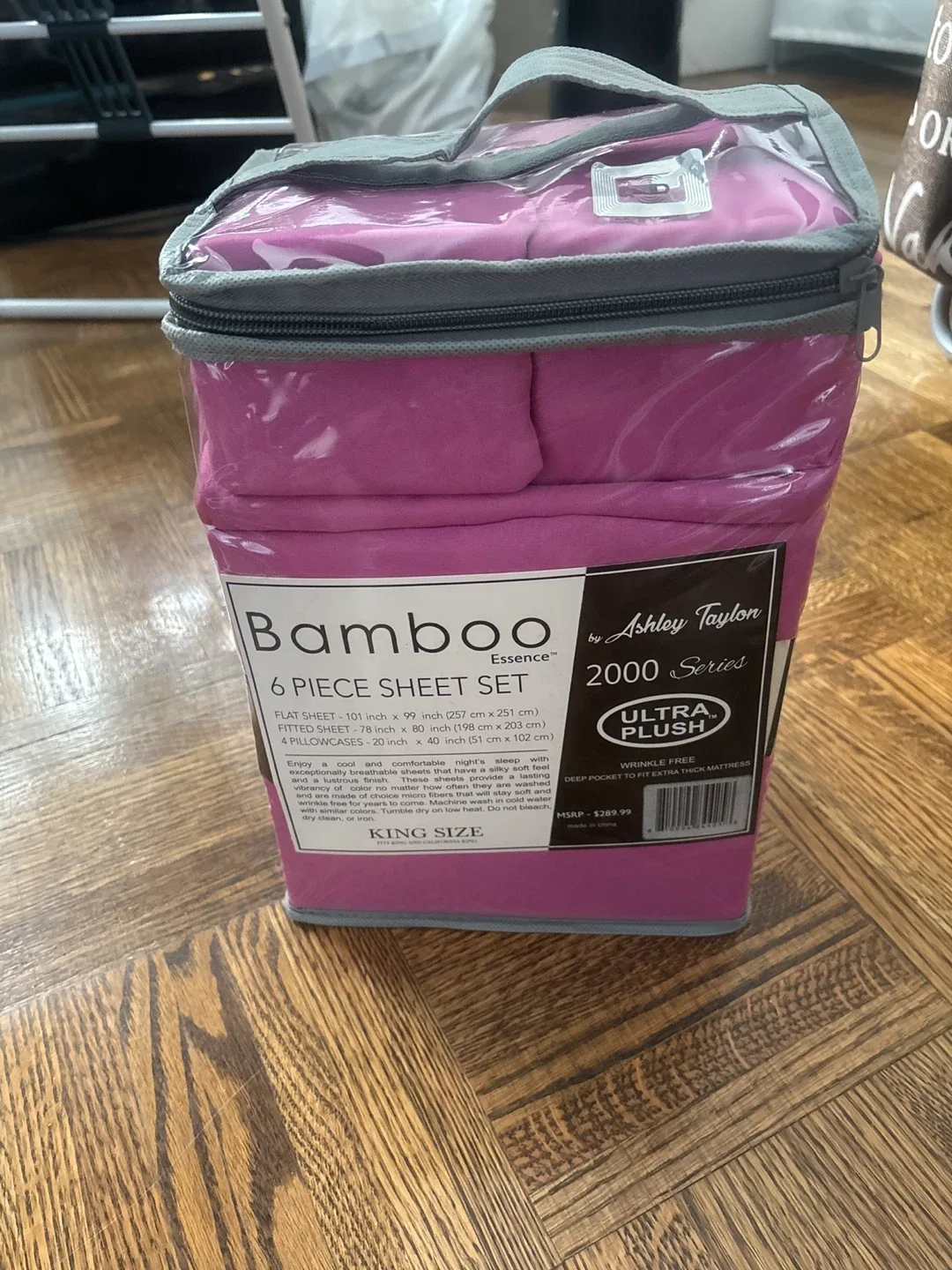 Ashley Taylor Bamboo Essence King Sheet Set