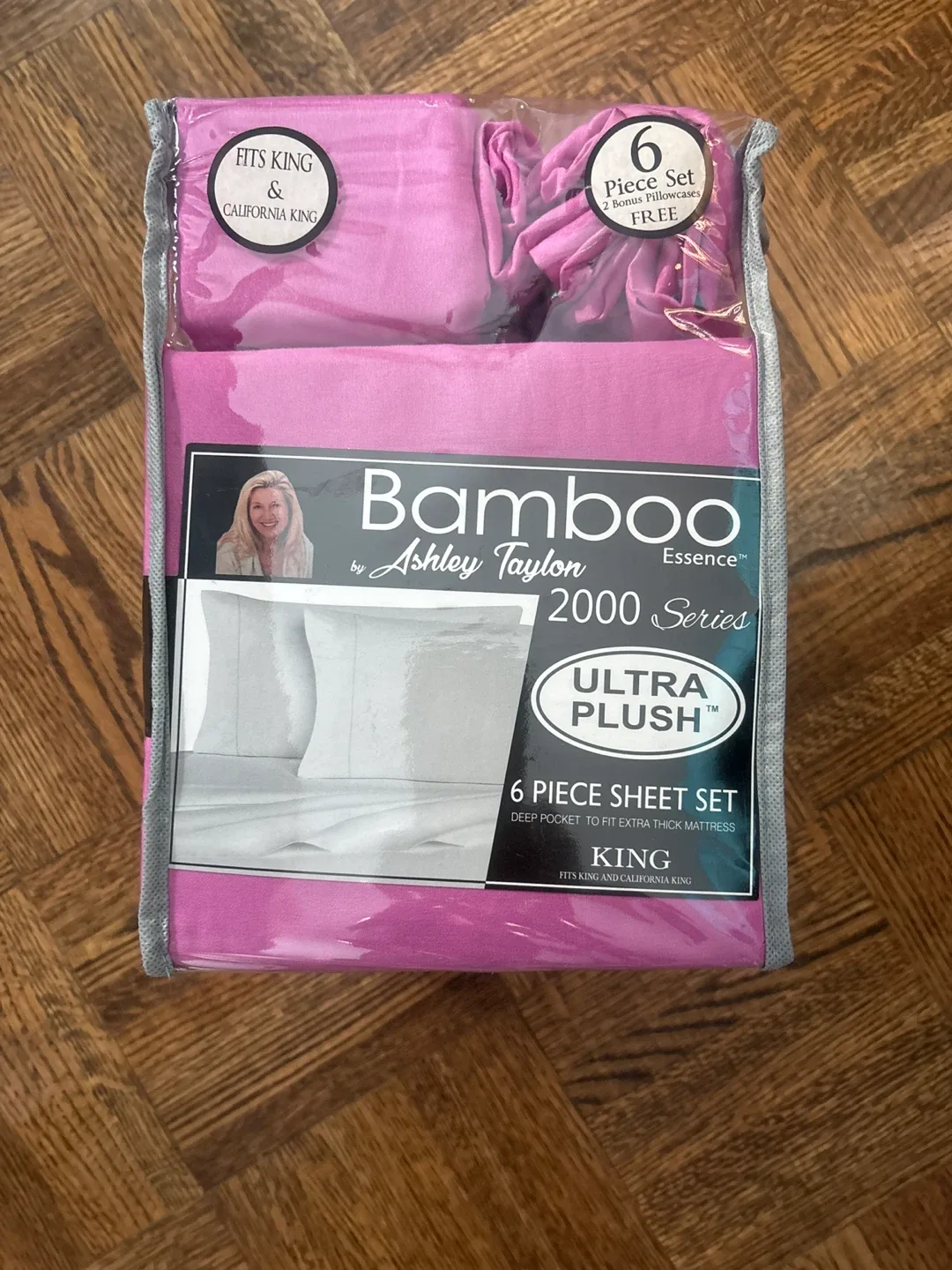 Ashley Taylor Bamboo Essence King Sheet Set image indicator(3)