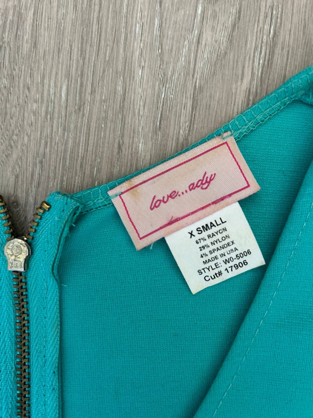 Love Ady XS Dress - Teal - photo 2