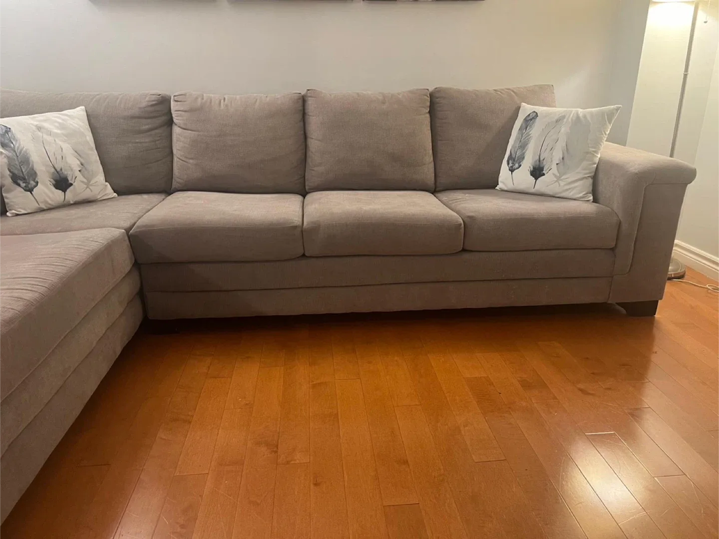 Grey Sectional Sofa image indicator(2)