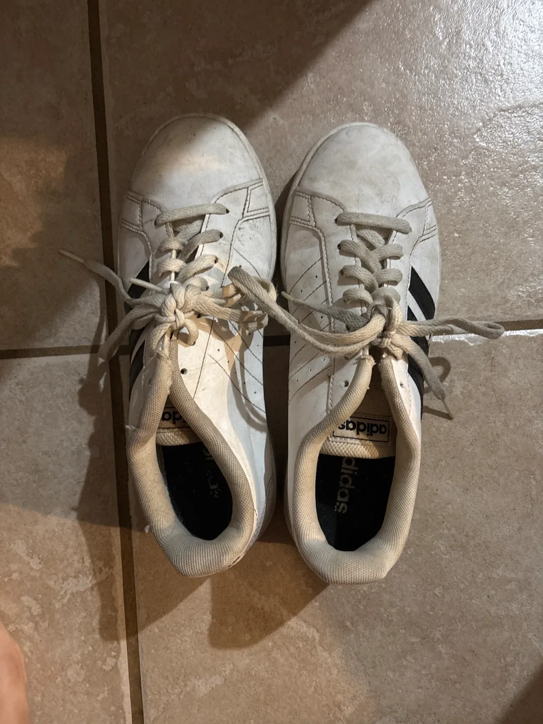 Adidas White Sneakers