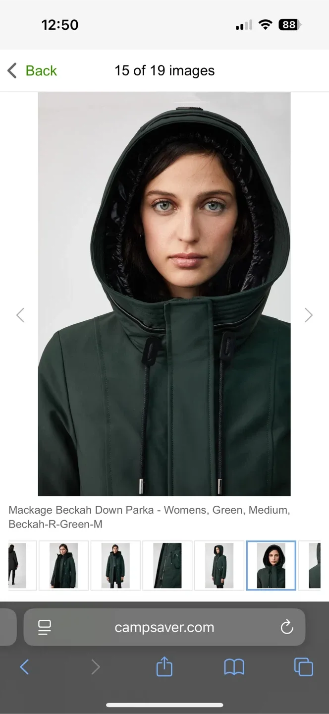 Mackage Beckah-R Down Parka - Size S/P image indicator(8)