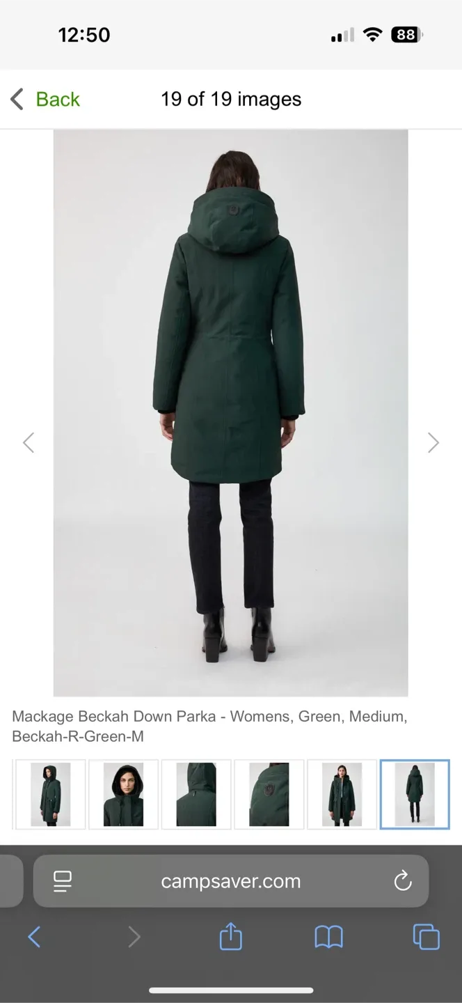 Mackage Beckah-R Down Parka - Size S/P image indicator(10)