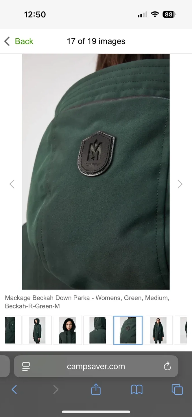Mackage Beckah-R Down Parka - Size S/P image indicator(9)