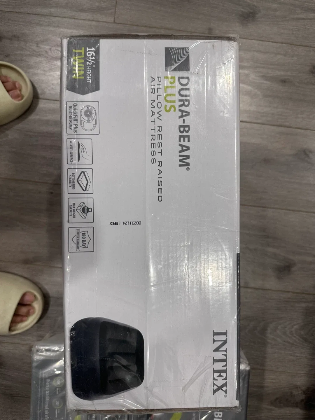 Intex Dura-Beam Plus Pillow Rest Twin Air Mattress - NEW image indicator(2)