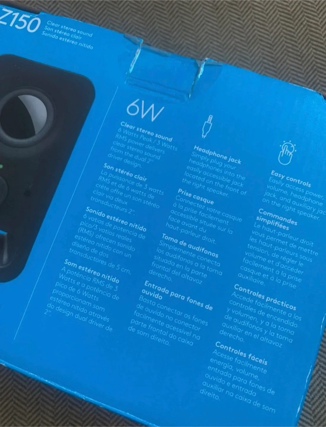 Logitech Computer Speaker system - Black image indicator(8)