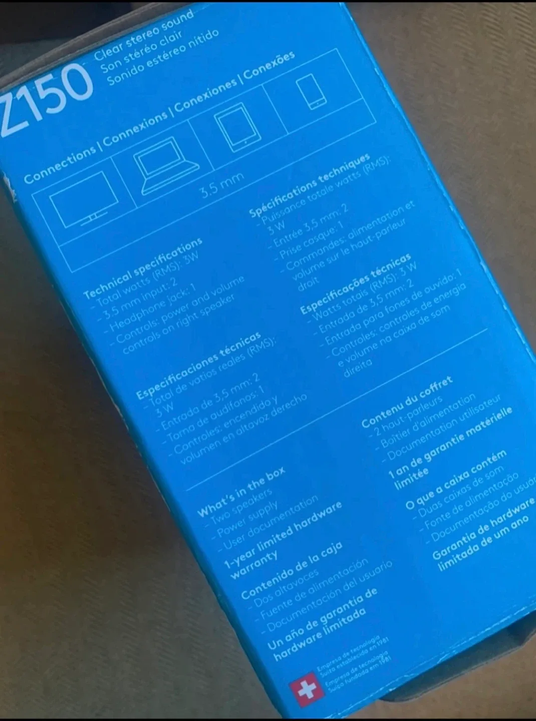 Logitech Computer Speaker system - Black image indicator(7)