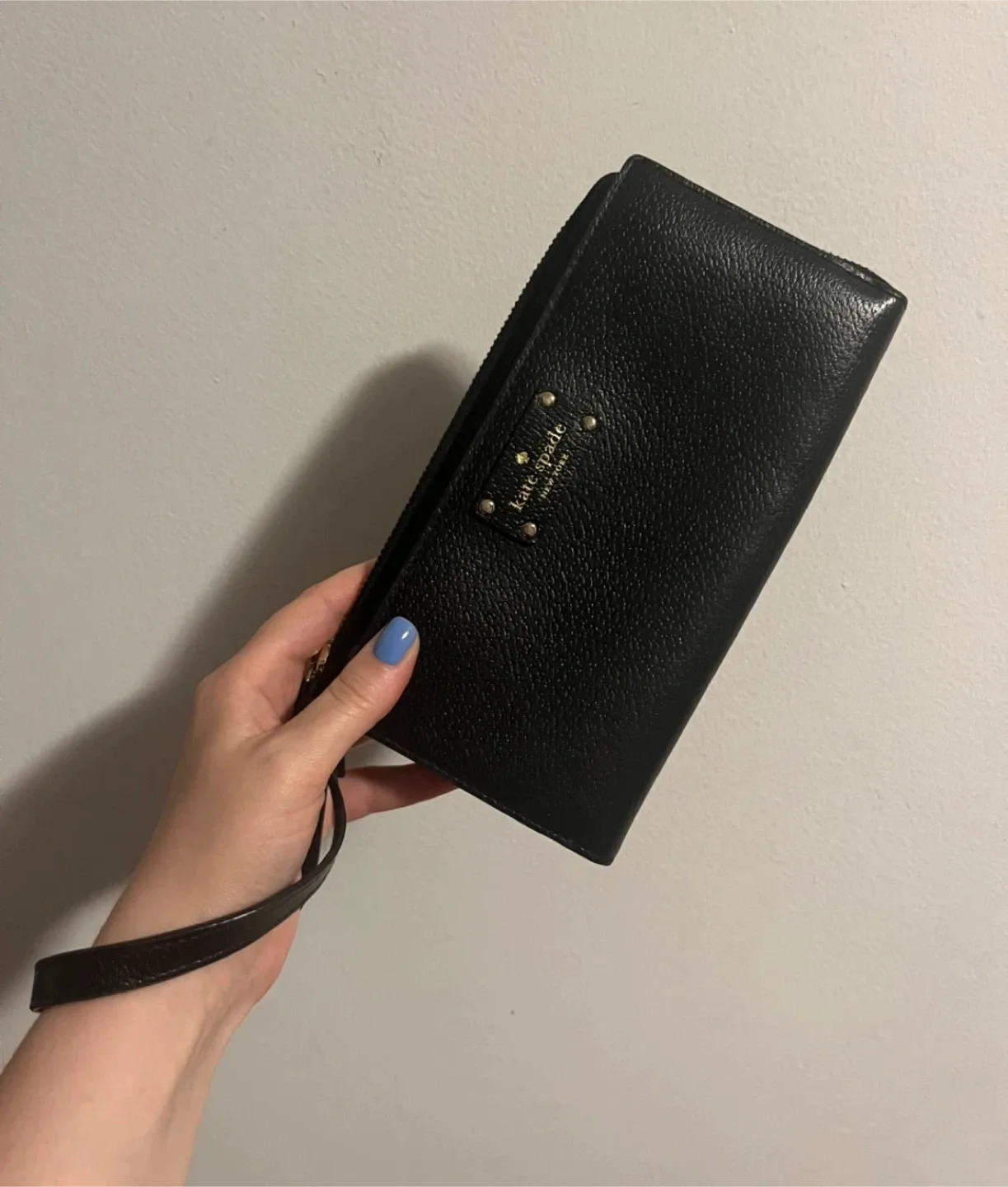 Kate Spade Black Clutch/Wristlet image indicator(2)