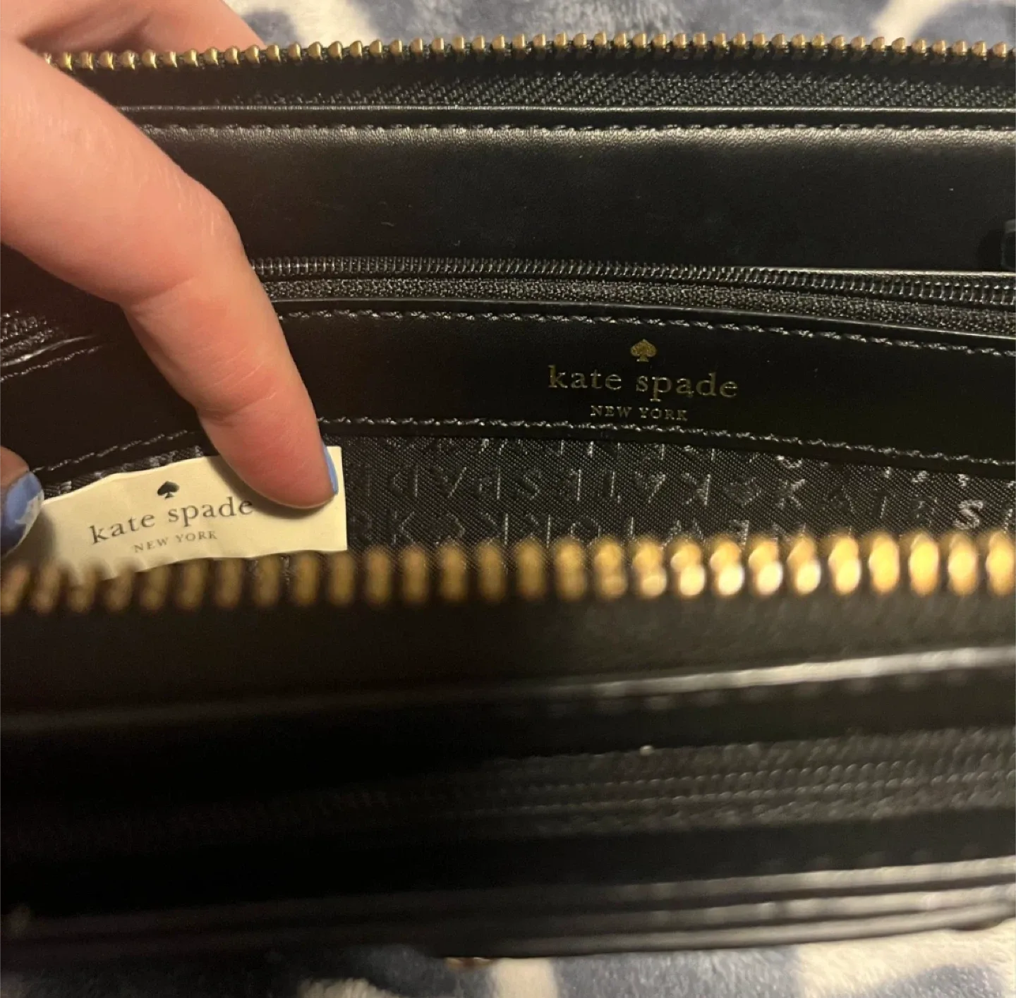 Kate Spade Black Clutch/Wristlet image indicator(3)