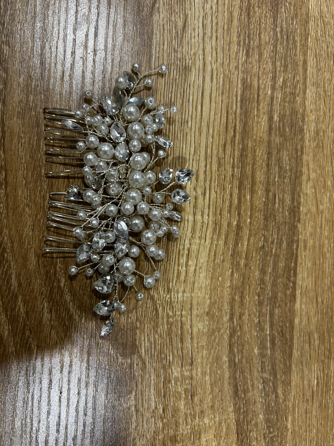 Hair Accessories: Pearl & Crystal Hair Vine and Combs