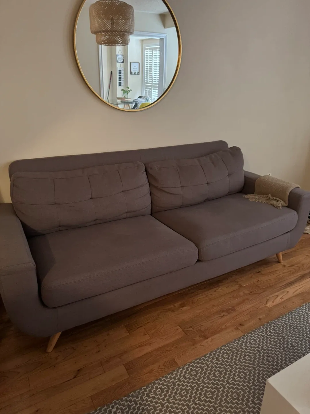 Comfortable Grey Sofa set, 3 seater and 2 seater image indicator(3)