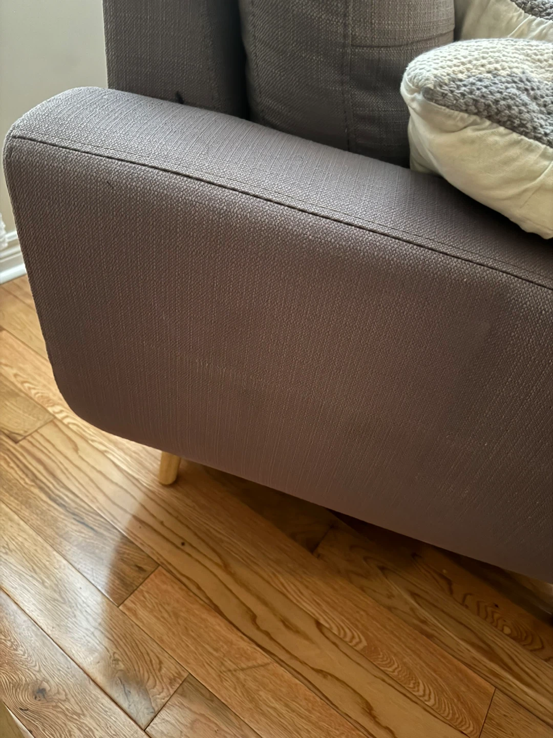 Comfortable Grey Sofa set, 3 seater and 2 seater - photo 2