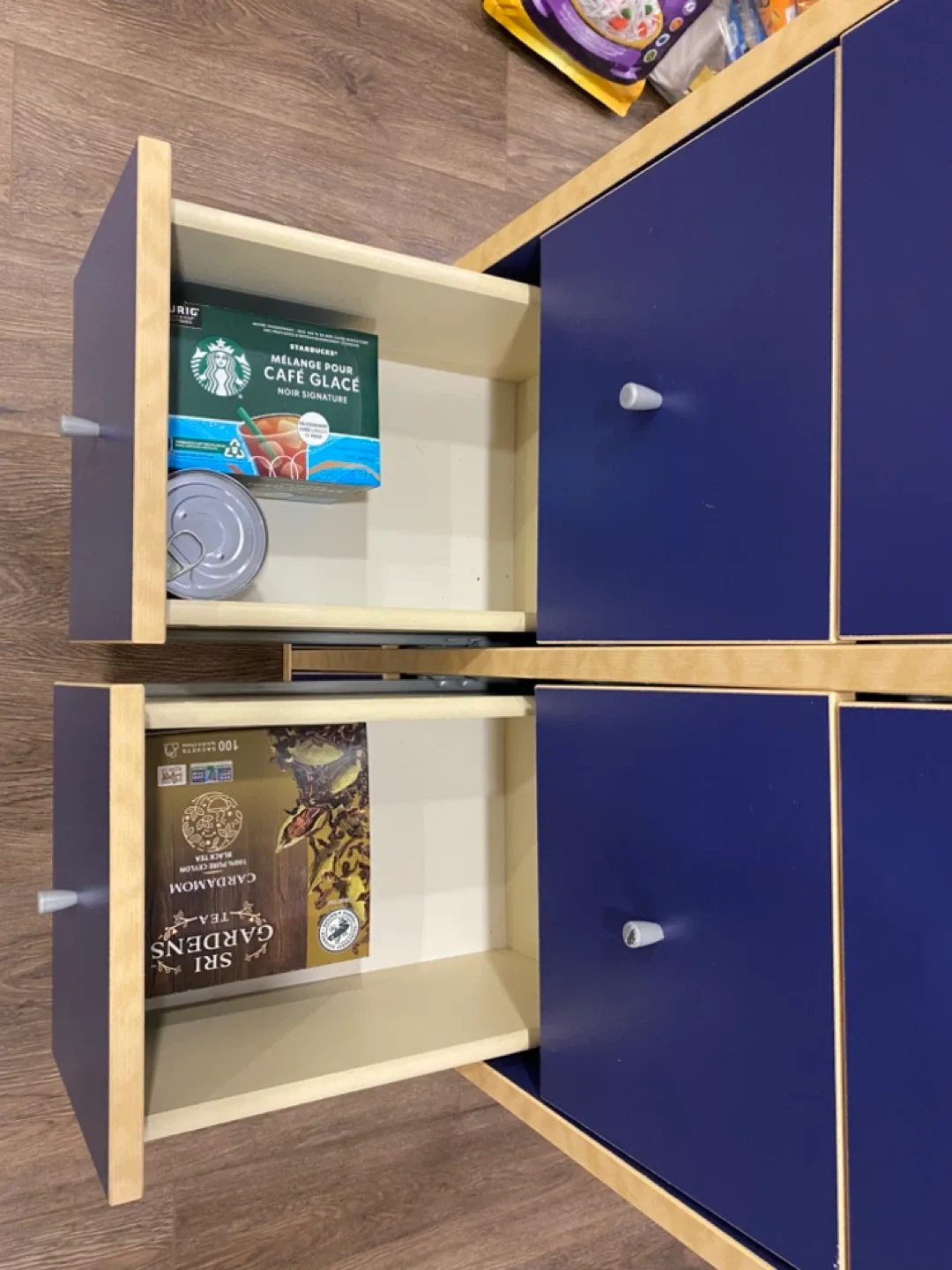 Blue 8-Drawer Storage Cabinet image indicator(9)