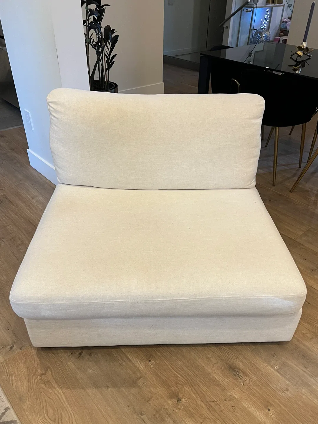 Modern Cream Chaise Lounge Sofa image indicator(6)